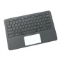 HP TOP COVER W/KB TP SR UK